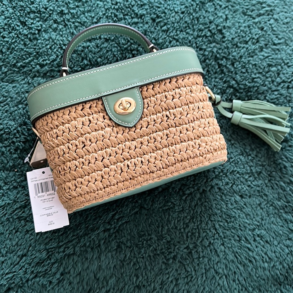 Brand new coach basket bag